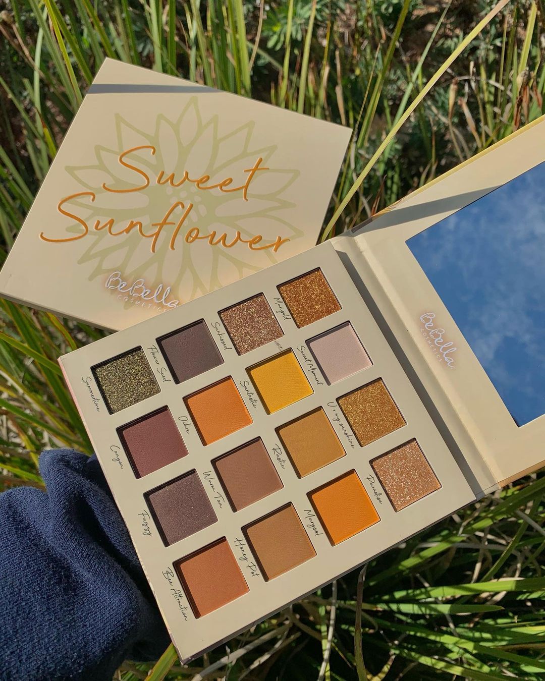 Sweet Sunflower Paleta De Sombras Bebella La Cosmetiquera