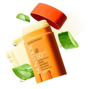 NATURE REPUBLIC FRESH POWDERY SUN STICK I PROTECTOR SOLAR EN BARRA 50 SPF