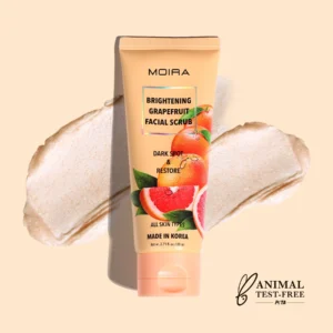 MOIRA BRIGHTENING GRAPEFRUIT FACIAL SCRUB EXFOLIANTE FACIAL
