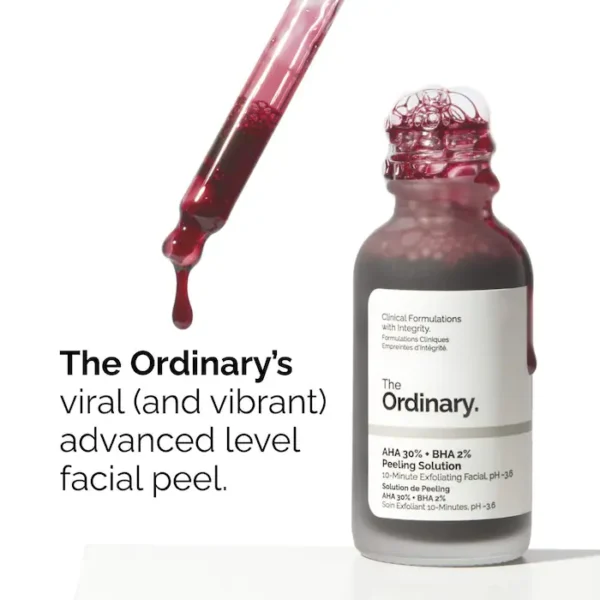 AHA 30% BHA 2% PEELING SOLUTION EXFOLIANTE THE ORDINARY - Image 2