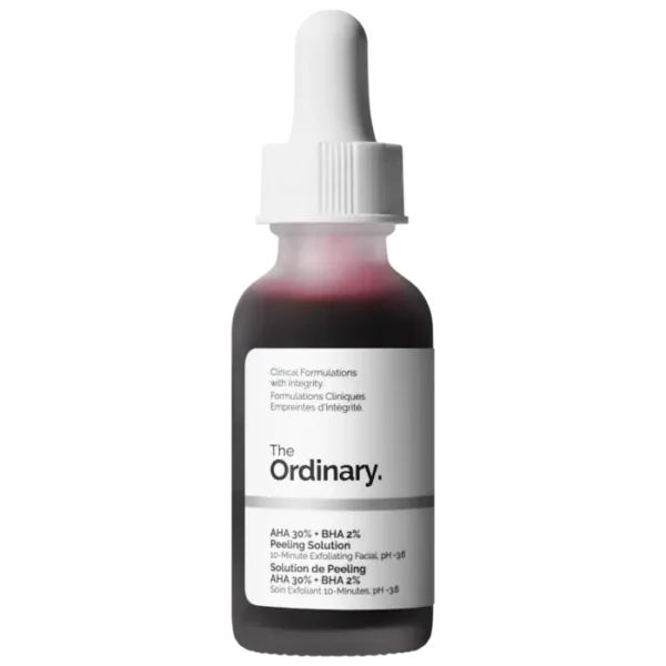 AHA 30% BHA 2% PEELING SOLUTION EXFOLIANTE THE ORDINARY