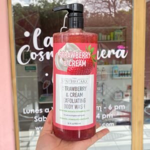 STRAWBERRY AND CREAM EXFOLIATING BODY WASH - THE SPATHECARY