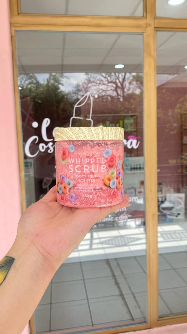 WHIPPED BODY SCRUB TOOTY FRUITY - MY BEAUTY SPOT