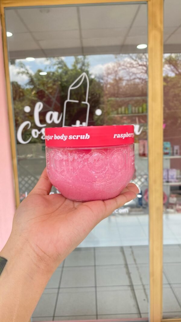 SUGAR RUSH RASPBERRY SUGAR BODY SCRUB - CIROA