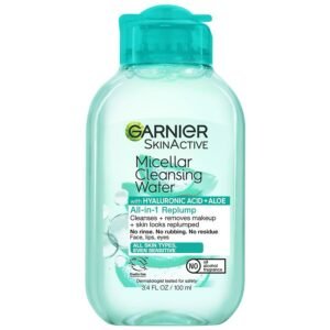 MICELLAR CLEANSING WATER WITH HYALURONIC ACID 100 ML - GARNIER