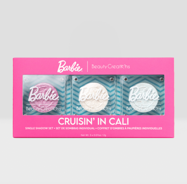 CRUISIN´IN CALI SINGLE SHADOW SET BARBIE X BEAUTY CREATIONS - SET DE SOMBRAS
