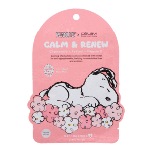 CELAVI X SNOOPY CALM & RENEW MASCARILLA FACIAL