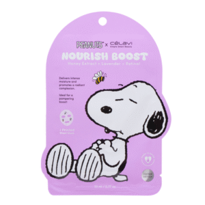 CELAVI X SNOOPY PEANUTS NOURISH BOOST MASCARILLA FACIAL