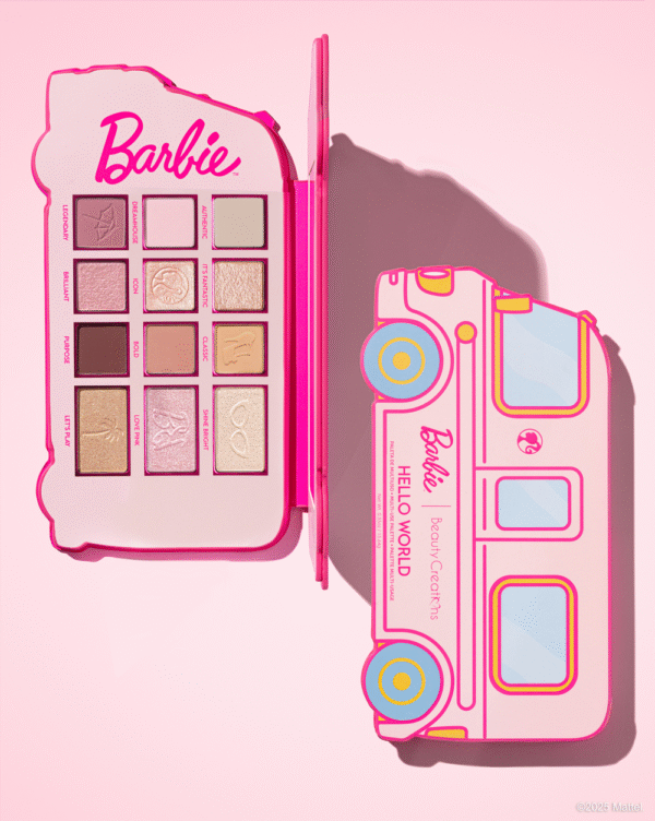 PALETA DE SOMBRAS ¨HELLO WORLD¨ BARBIE X BEAUTY CREATIONS