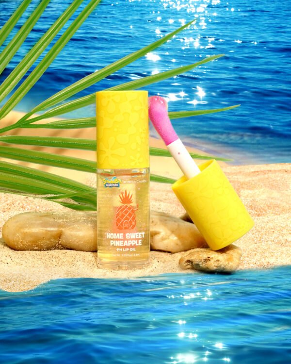 HOME SWEET PINEAPPLE PH LIP OIL SPONGEBOB X BEAUTY CREATIONS - BEAUTY CREATIONS - Image 3