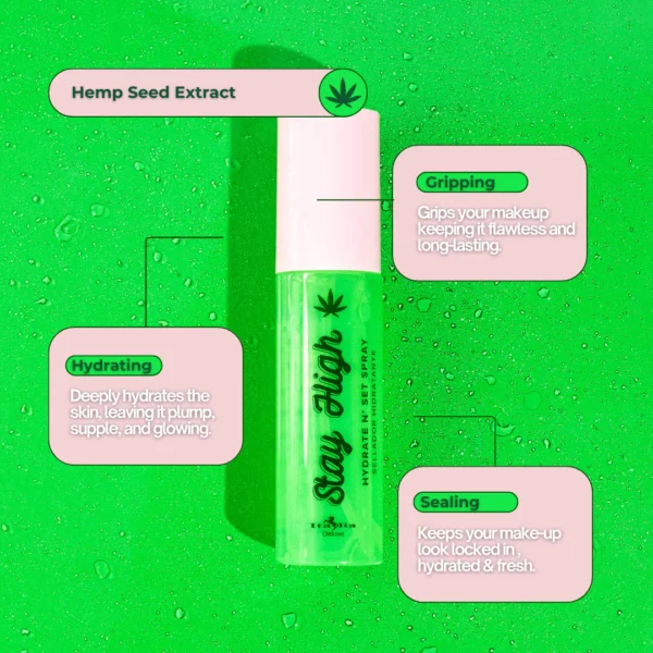 ITALIA DELUXE STAY HIGH HYDRATE N' SET SPRAY - Image 3