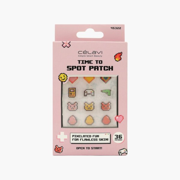 TIME TO SPOT  PIMPLE PATCHES - PARCHES PARA ACNE DE VIDEO JUEGO 36 PC - CELAVI
