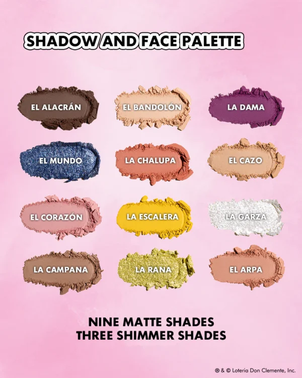 LA LOTERIA - PALETA DE SOMBRAS - BEAUTY CREATIONS - Image 3