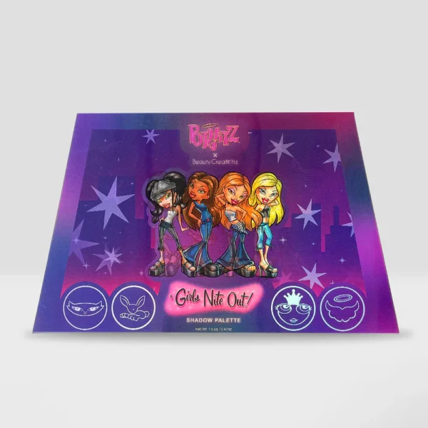 PALETA DE SOMBRAS ¨GIRLS NITE OUT¨ BRATZ X BEAUTY CREATIONS