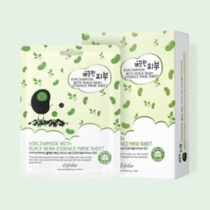 NIACINAMIDE WITH BLACK BEAN ESSENCE MASK SHEET - ESFOLIO