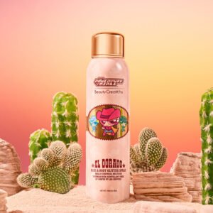 GLITTER SPRAY - SPRAY PARA EL CUERPO CON BRILLOS - POWERPUFF GIRLS X BEAUTY CREATIONS