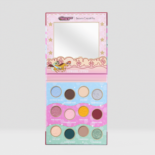 COWGIRL CUTIES SHADOW PALETTE- PALETA DE SOMBRAS THE POWERPUFF GIRLS X BEAUTY CREATIONS - Image 2