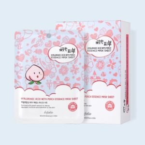 HYALURONIC ACID WITH PEACH ESSENCE MASK SHEET - ESFOLIO