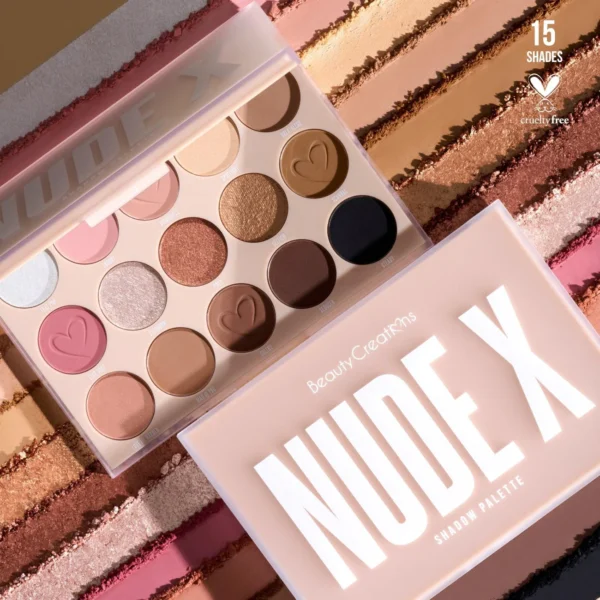NUDE X PALETA DE SOMBRAS - BEAUTY CREATIONS - Image 3