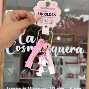 LIP GLOSS WITH KEYCHAIN - GLOSS CON LLAVERO - PEANUTS